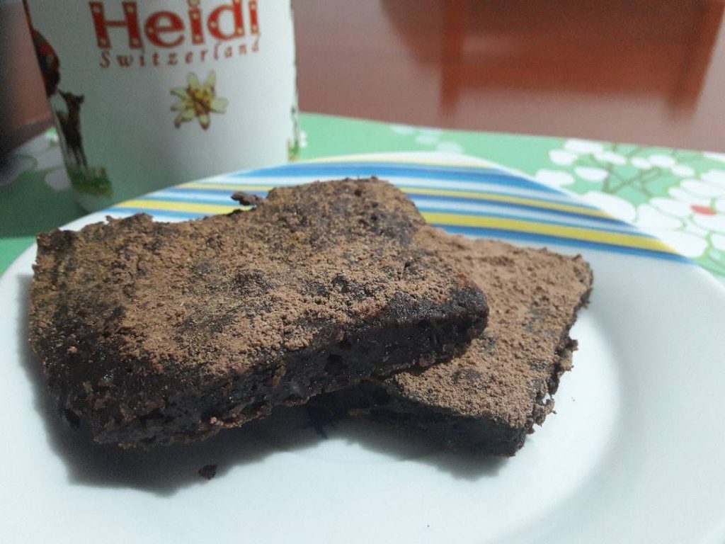 brownies de porotos