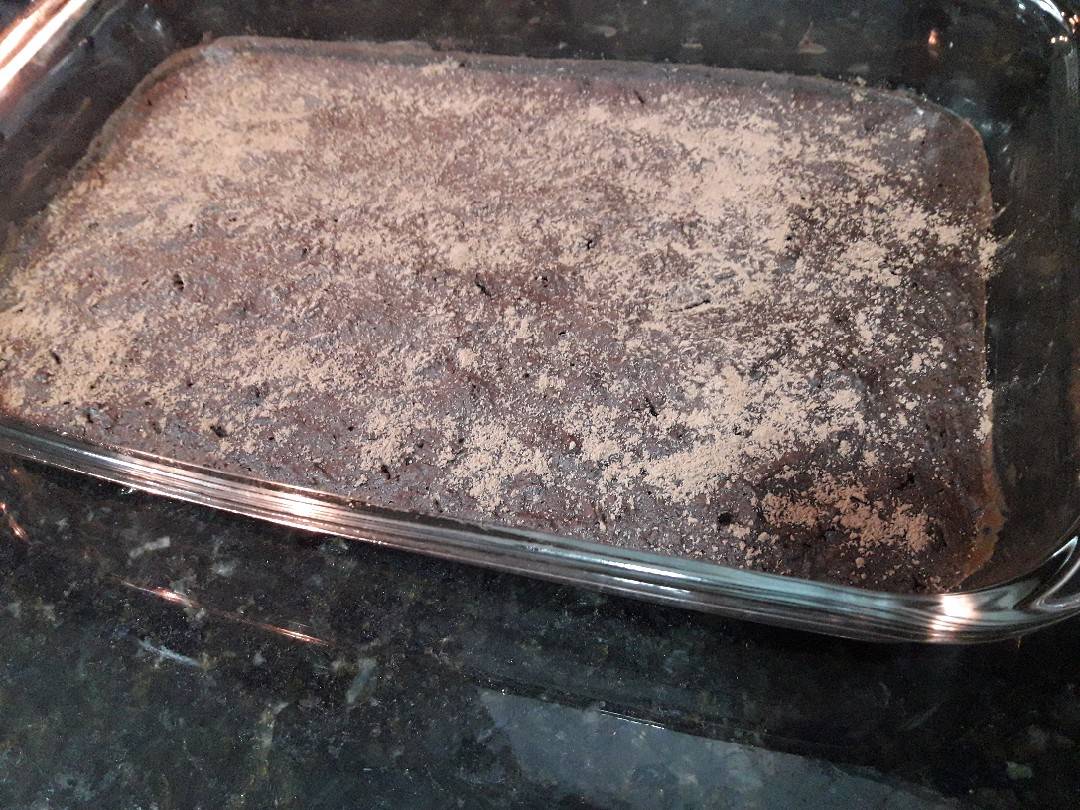 brownies de porotos sin harina