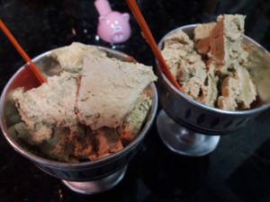 helado keto de cafe