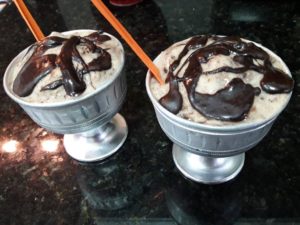 helado de chocolate