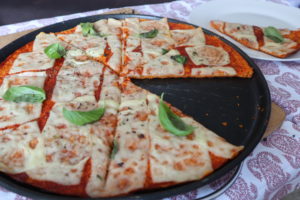 pizza de zanahoria