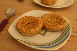 budin de manzana