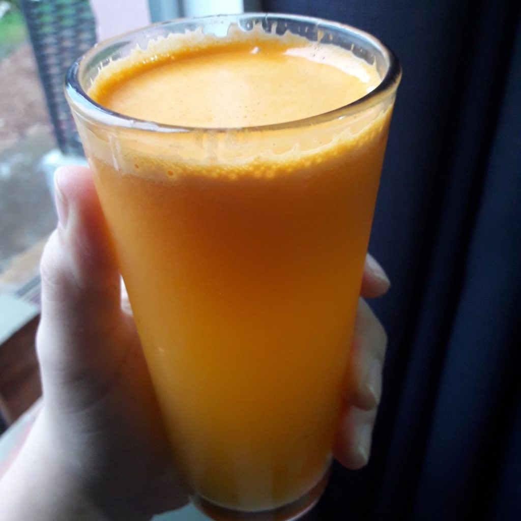 jugo de zanahoria