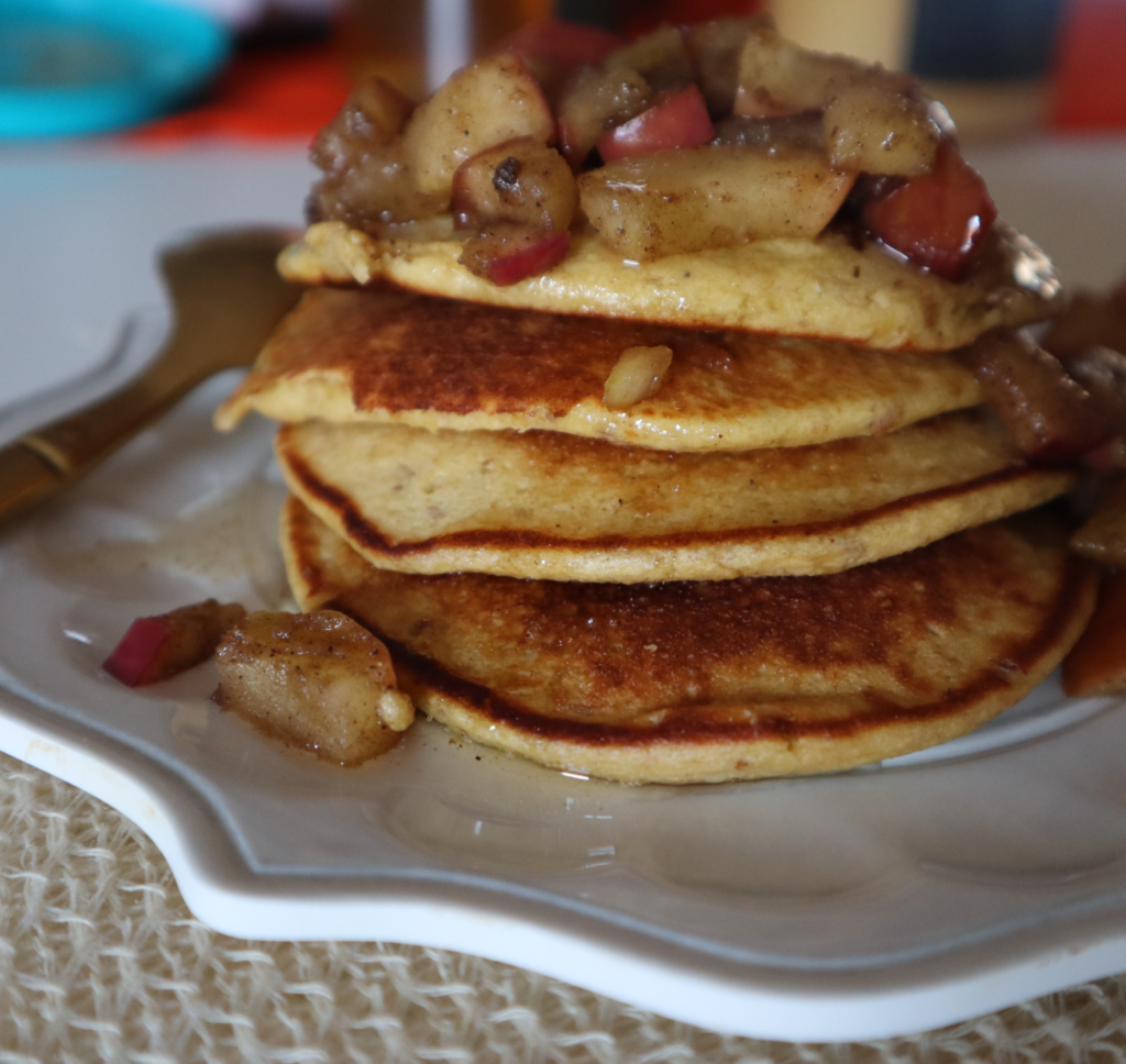 Receta de pancake sin harina